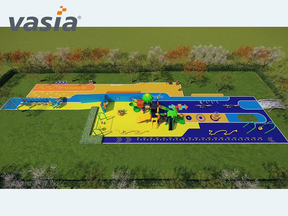 customized playground W0002 aire de jeux sur mesure W0002