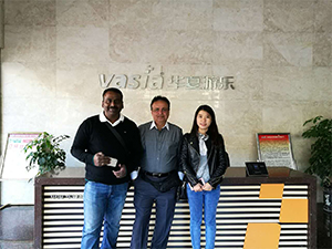 Mohit d'Inde a visité notre usine