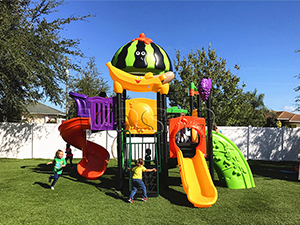 Aire de jeux extérieure aux États-Unis