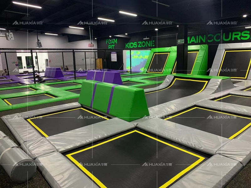 Conception réussie d'une valise de trampoline au Mexique