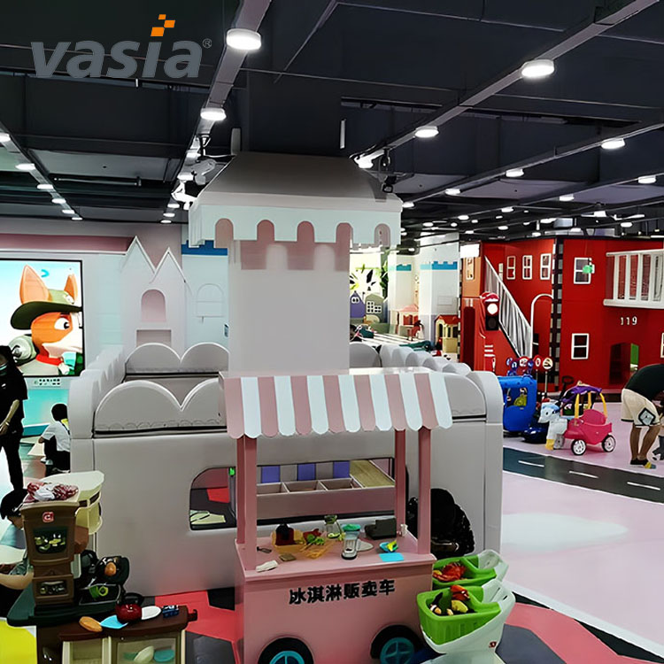 Équipement de jeu doux pour aire de jeux intérieure pour enfants commerciaux - Vasia