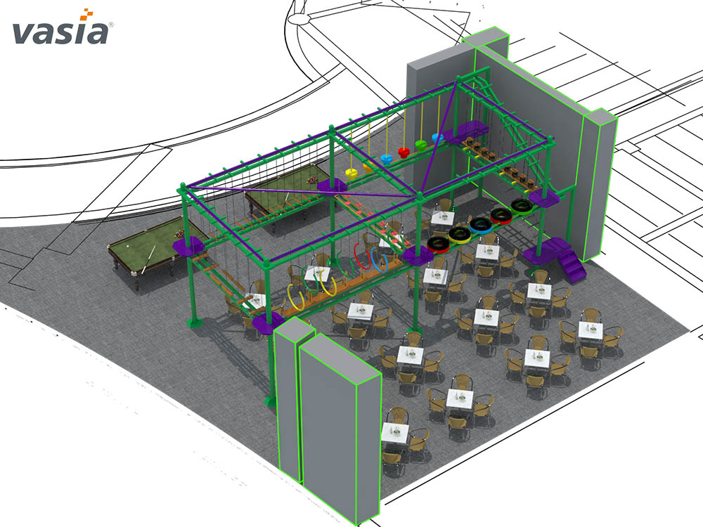 Parcours accrobranche S0327