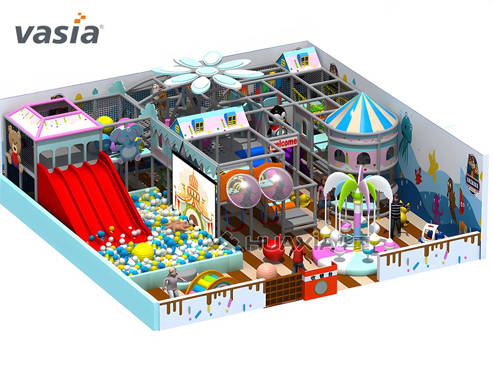 parc int&eacute;rieur de bonbons W0025