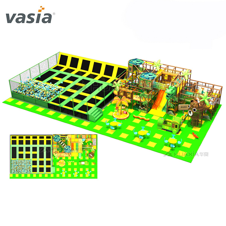 Équipement de terrain de jeu intérieur doux pour enfants, nouveau style-Vasia