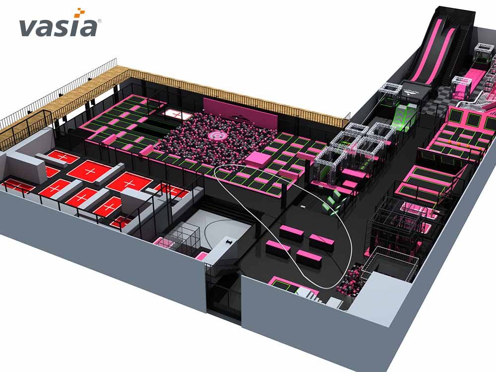 Parc &agrave; trampolines S0424