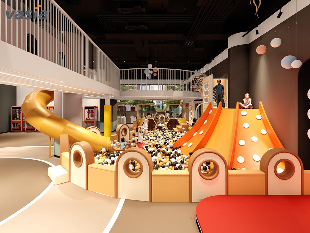 aire de jeux int&eacute;rieure S136