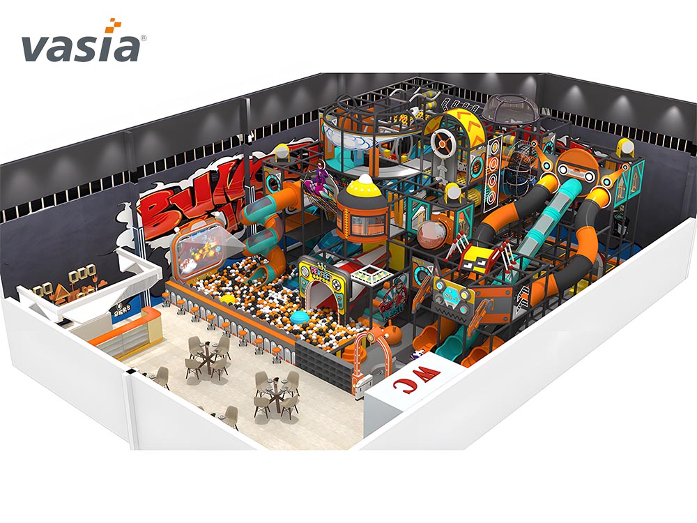 aire de jeux int&eacute;rieure z0027