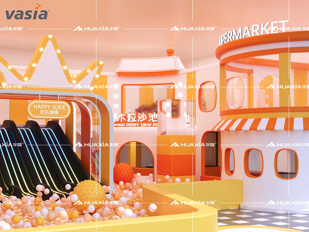 aire de jeux int&eacute;rieure S168