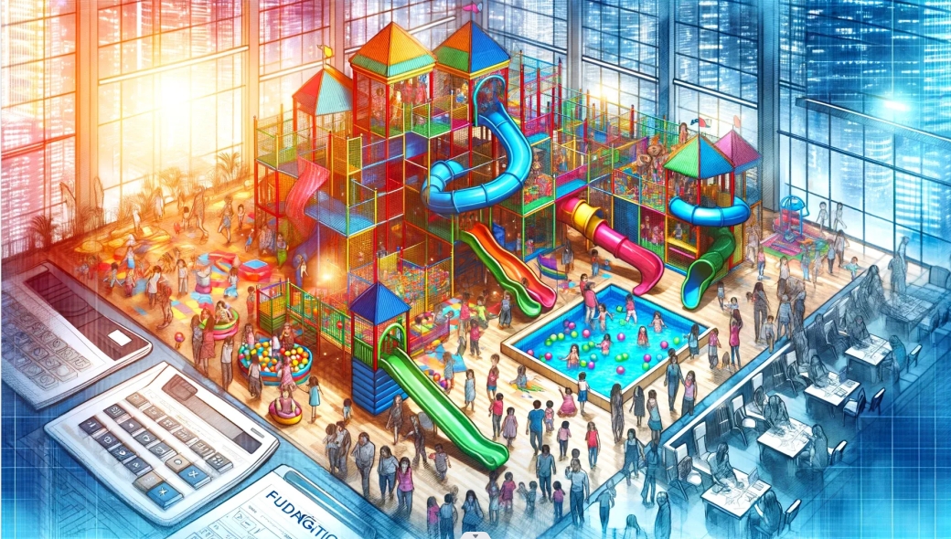 aire de jeux int&eacute;rieure A001