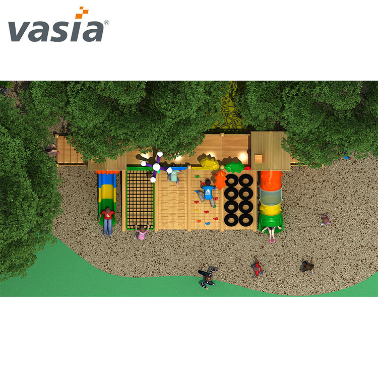 Équipement de terrain de jeu commercial pour les écoles-Vasia