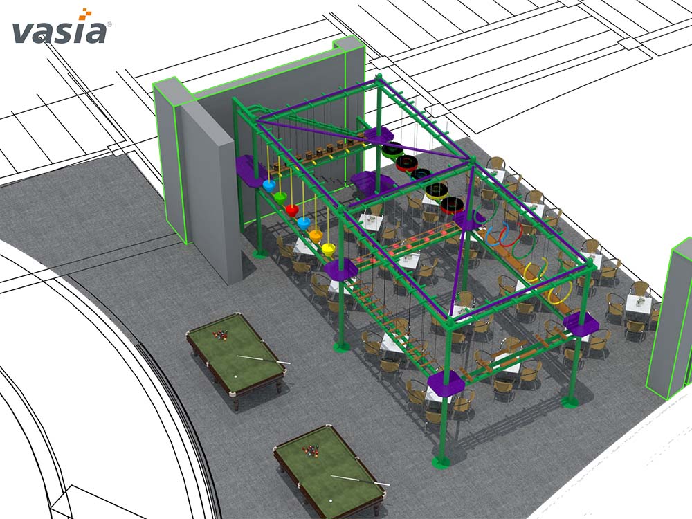 Parcours accrobranche S0330