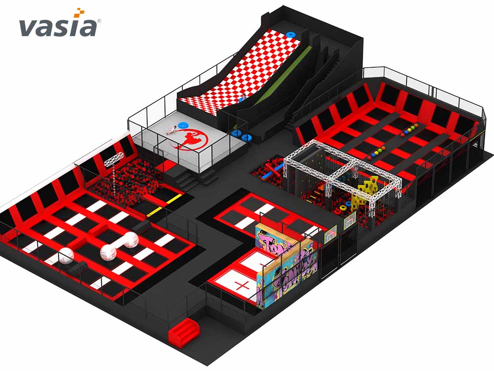 parc &agrave; trampolines A0007