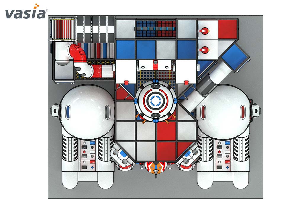 Aire de jeux int&eacute;rieure S019