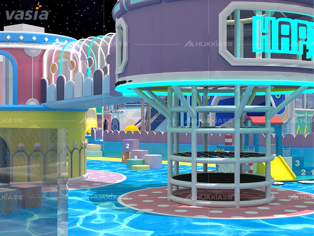 aire de jeux int&eacute;rieure z0006