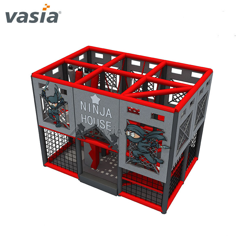 Terrain de jeu personnalisé pour enfants Ninja Warrior Course