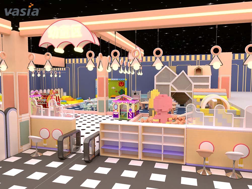 aire de jeux int&eacute;rieure S123