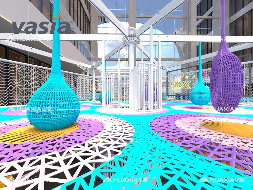 Parcours de corde D004