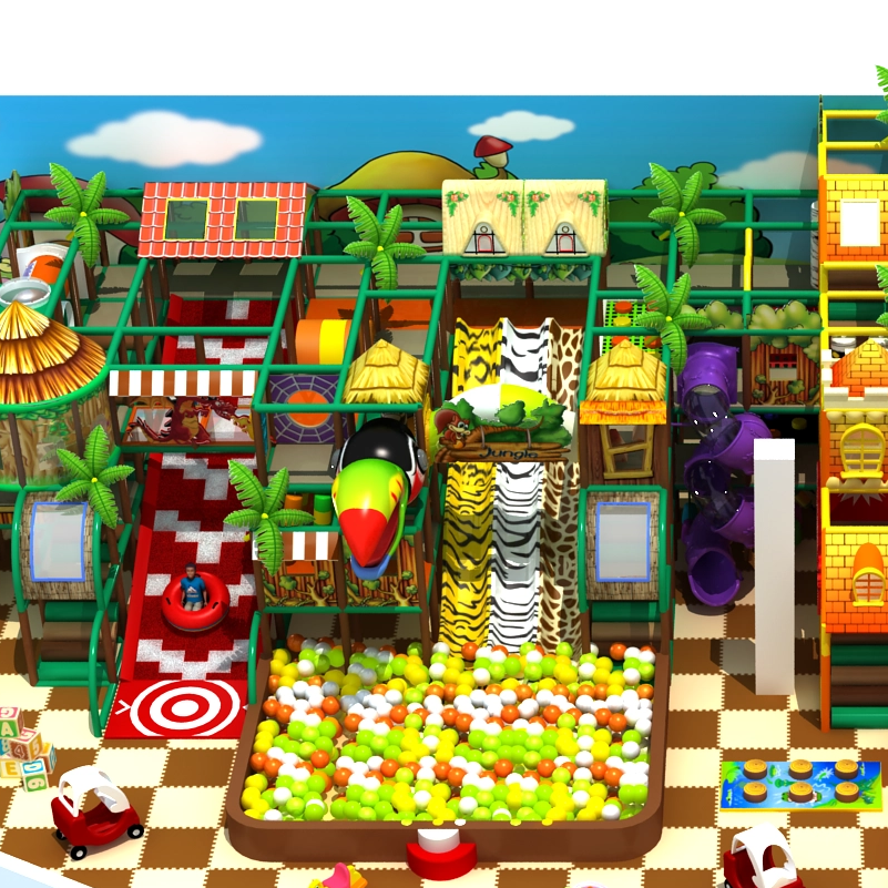 Combien coûte l'équipement de terrain de jeu intérieur