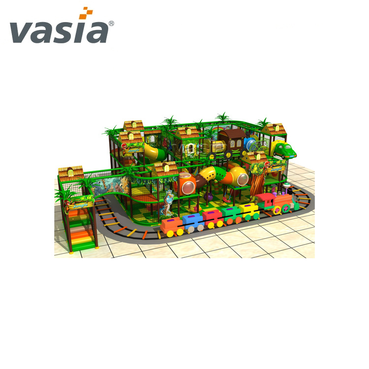 Équipement de jungle pour aire de jeux intérieure commerciale pour enfants-Vasia