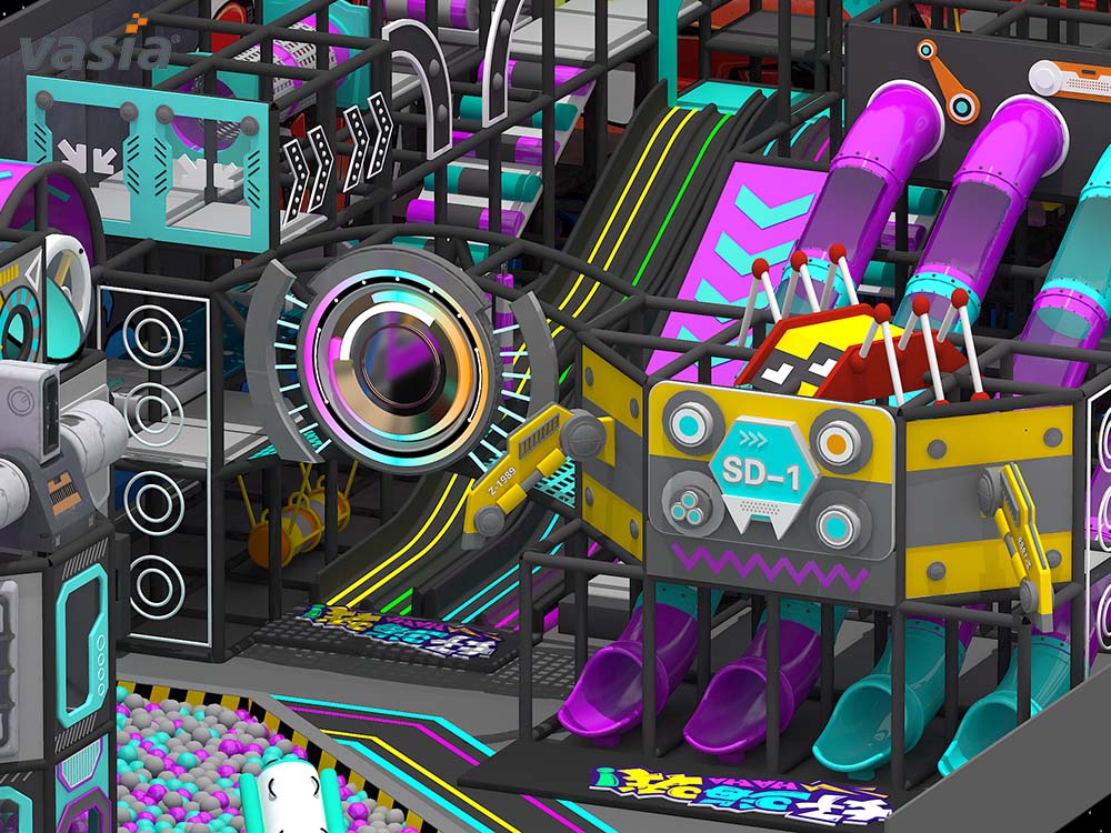 Parc d'attractions int&eacute;rieur s012