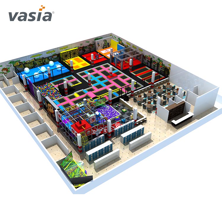 Parc de trampolines intégrés pour enfants-Vasia