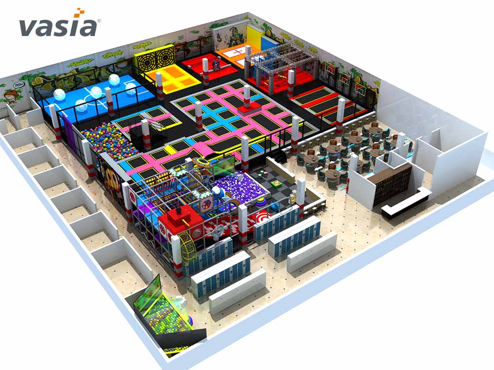 parc &agrave; trampolines S0441