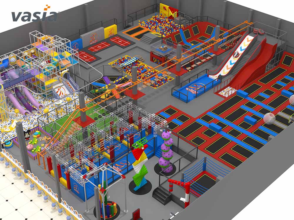 Parc &agrave; trampolines S0415