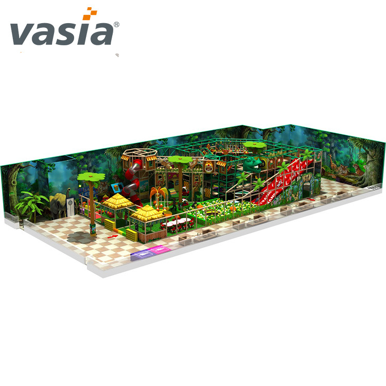 Aire de jeux intérieure Super Jungle de haute qualité-Vasia