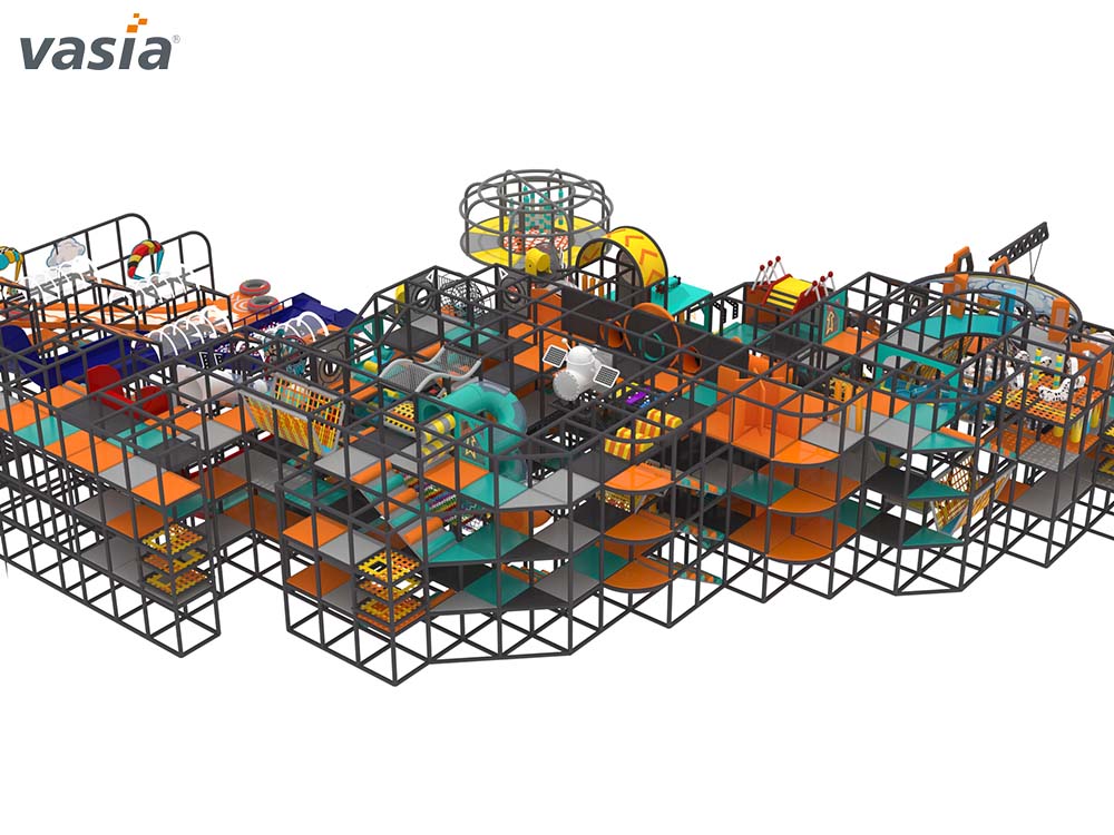 Parc de trampolines d'amusement int&eacute;rieur S040