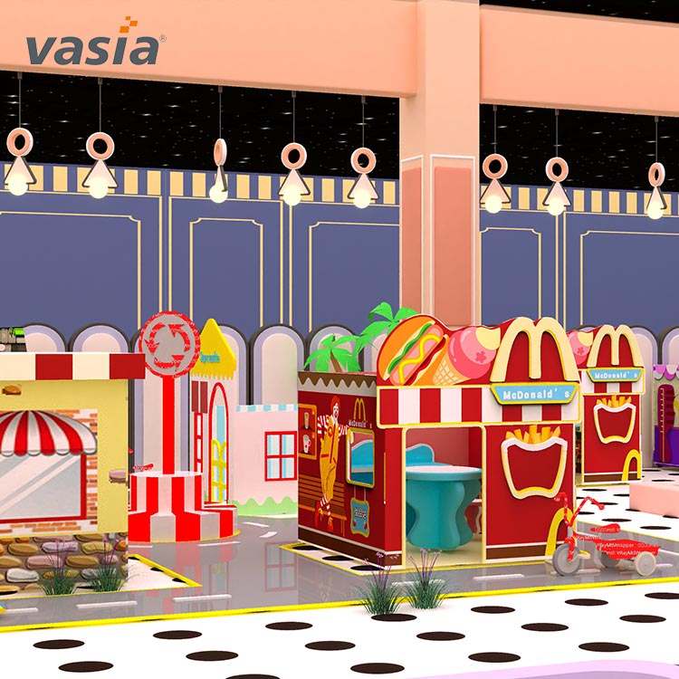 Aire de jeux intérieure de personnalisation gratuite pour enfants Park-Vasia