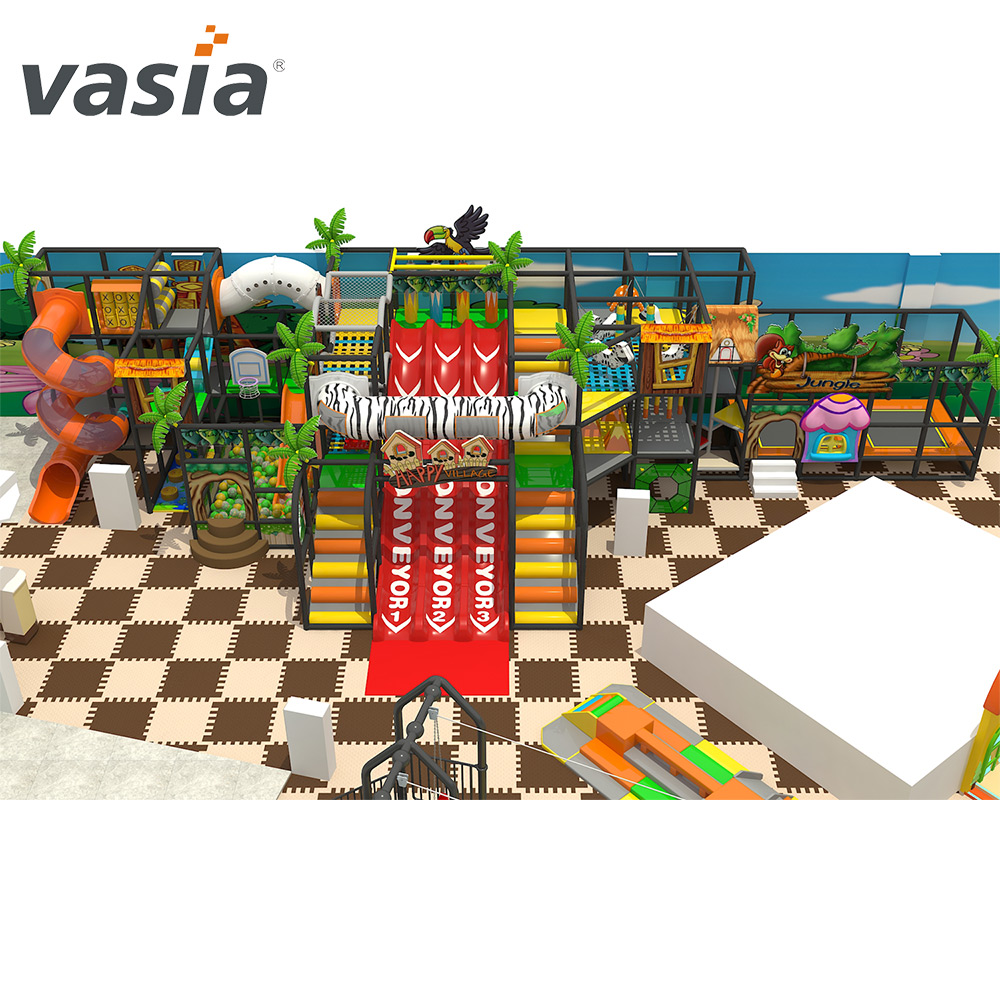 Petite aire de jeux intérieure Jungle Logiciel pour enfants Rides-Vasia