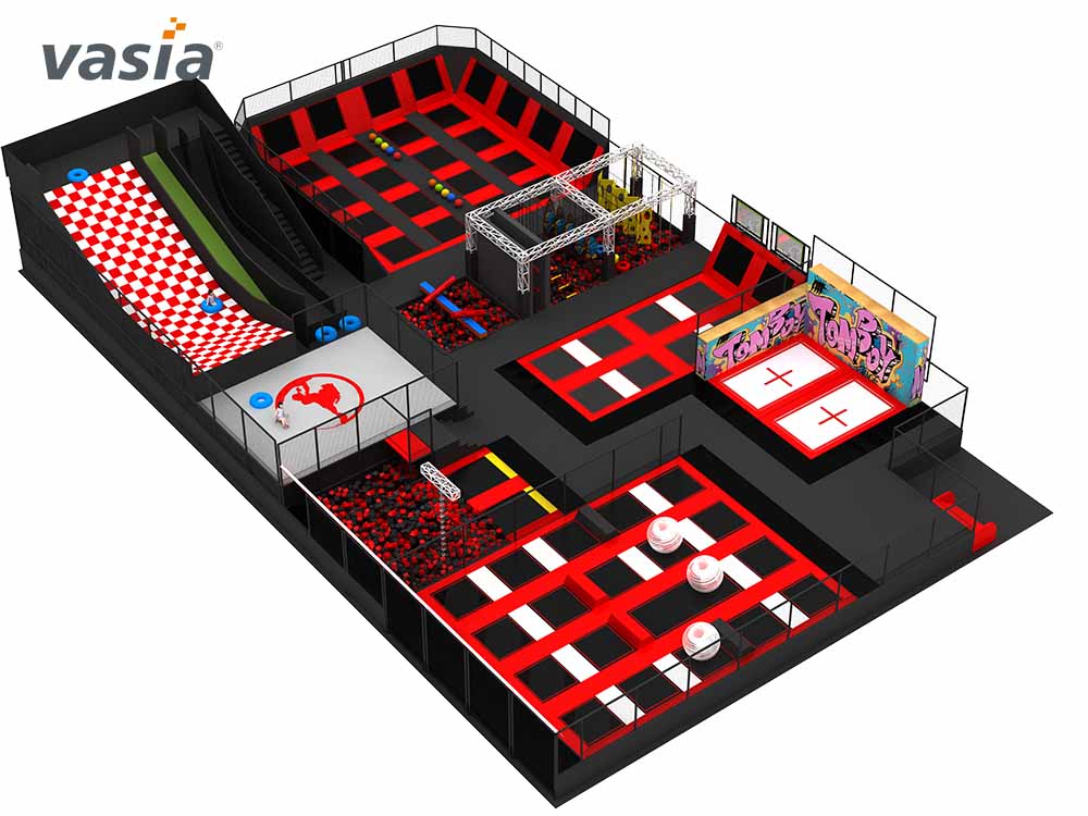 parc &agrave; trampolines A0006