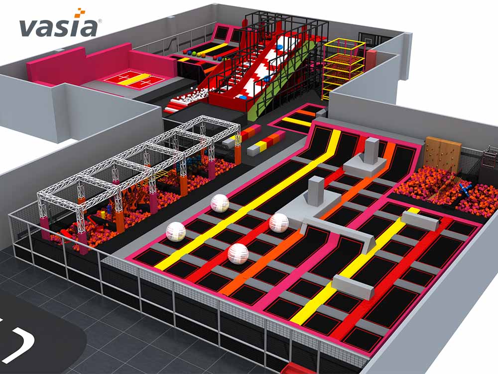 parc &agrave; trampolines C0001