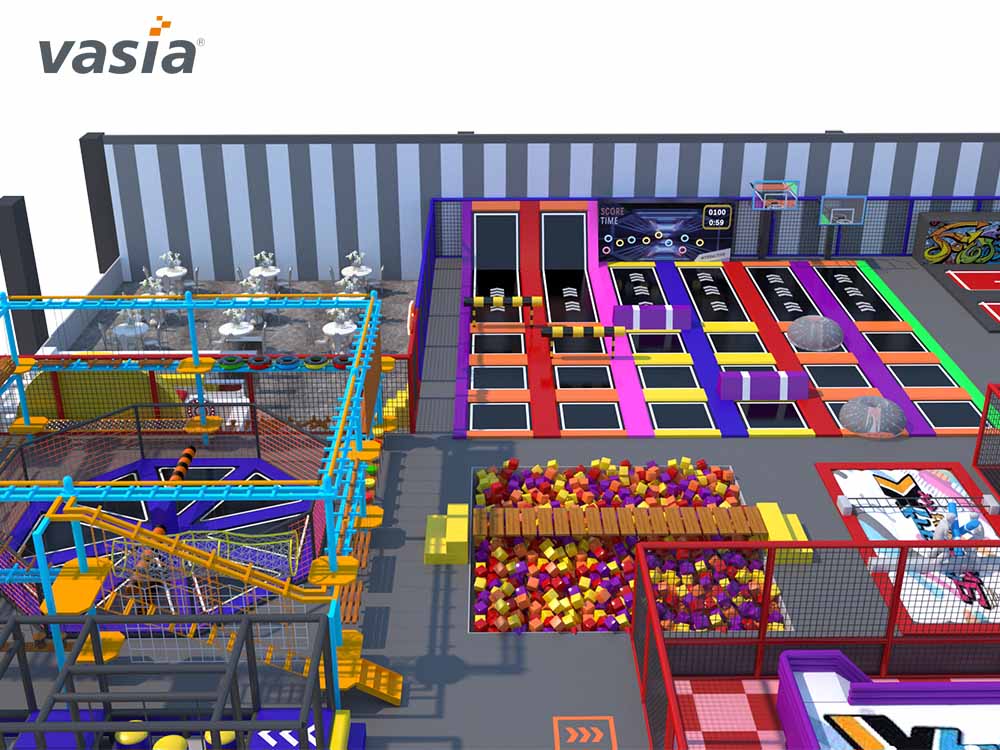  parc &agrave; trampolines S0372