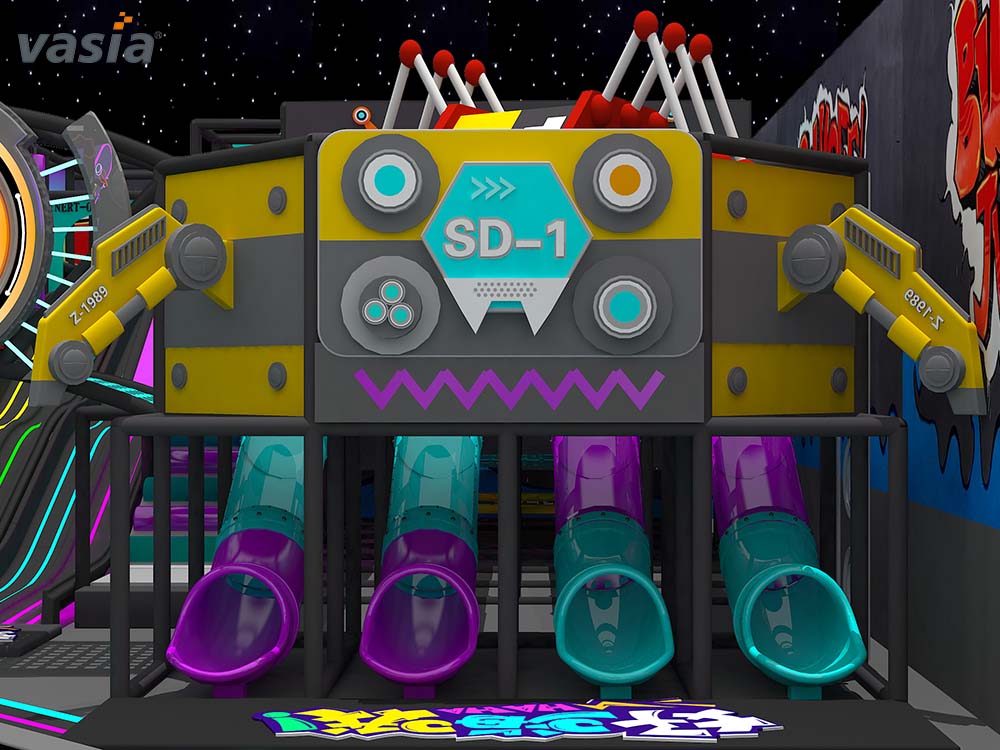 Parc d'attractions int&eacute;rieur s013