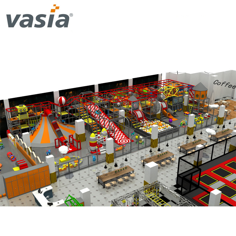 Nouvelle aire de jeux intérieure pour enfants avec espace design à vendre - Vasia