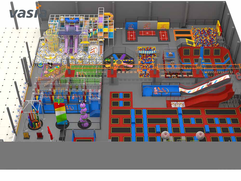 Parc &agrave; trampolines S0416