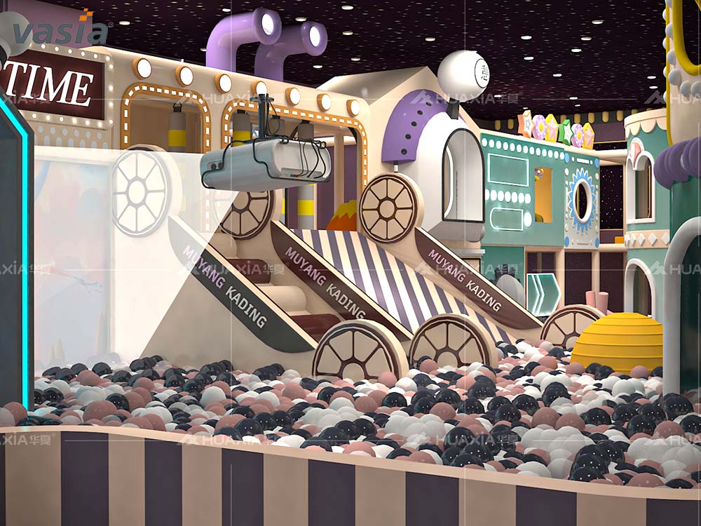 aire de jeux int&eacute;rieure z0017