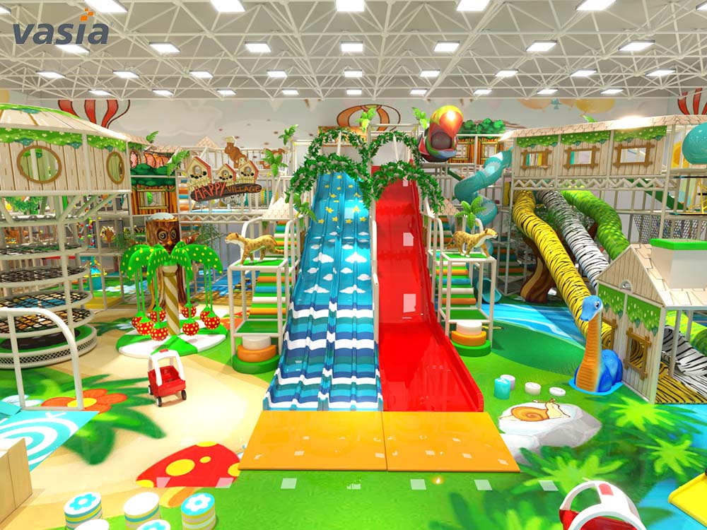 Aire de jeux int&eacute;rieure S076