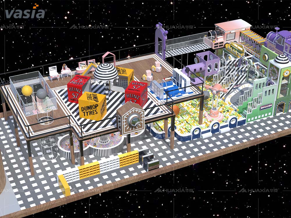 Parc d'attractions int&eacute;rieur S0161