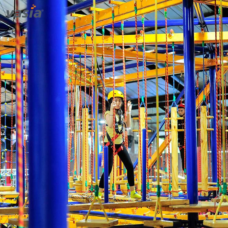 Parc de trampolines d'attractions pour enfants