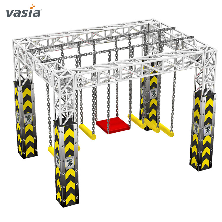 Nouveau design Ninja Warrior Course Terrain de jeux intérieur