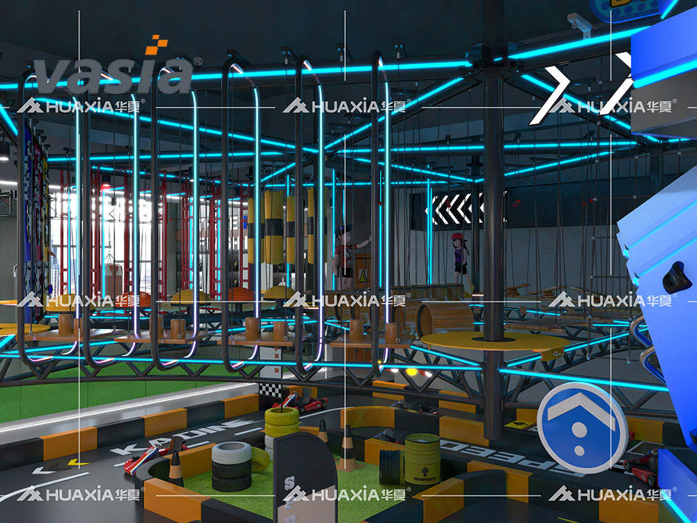 aire de jeux aventure corde W0002