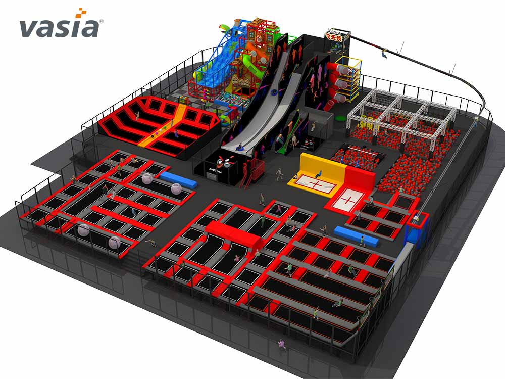 parc &agrave; trampolines A0004