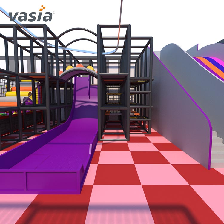 Petit parc de trampolines intérieur Factory Direct -Vasia