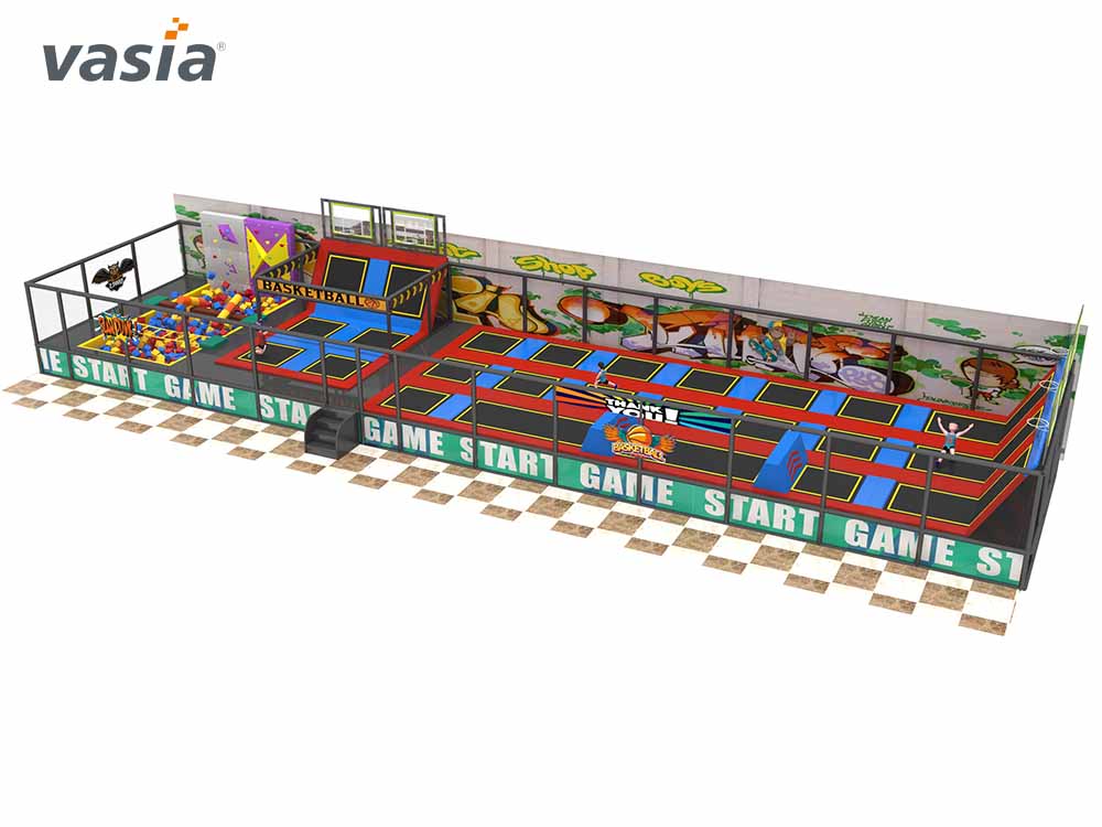 Parc &agrave; trampolines S0413