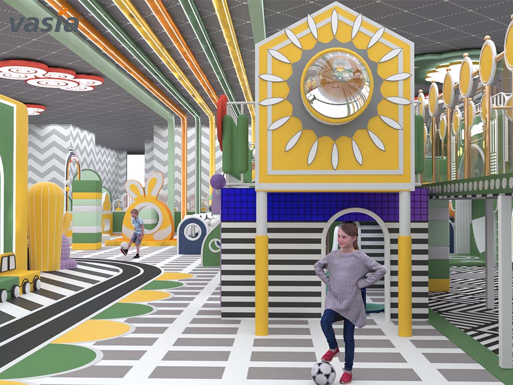  Parc d'attractions int&eacute;rieur S0174