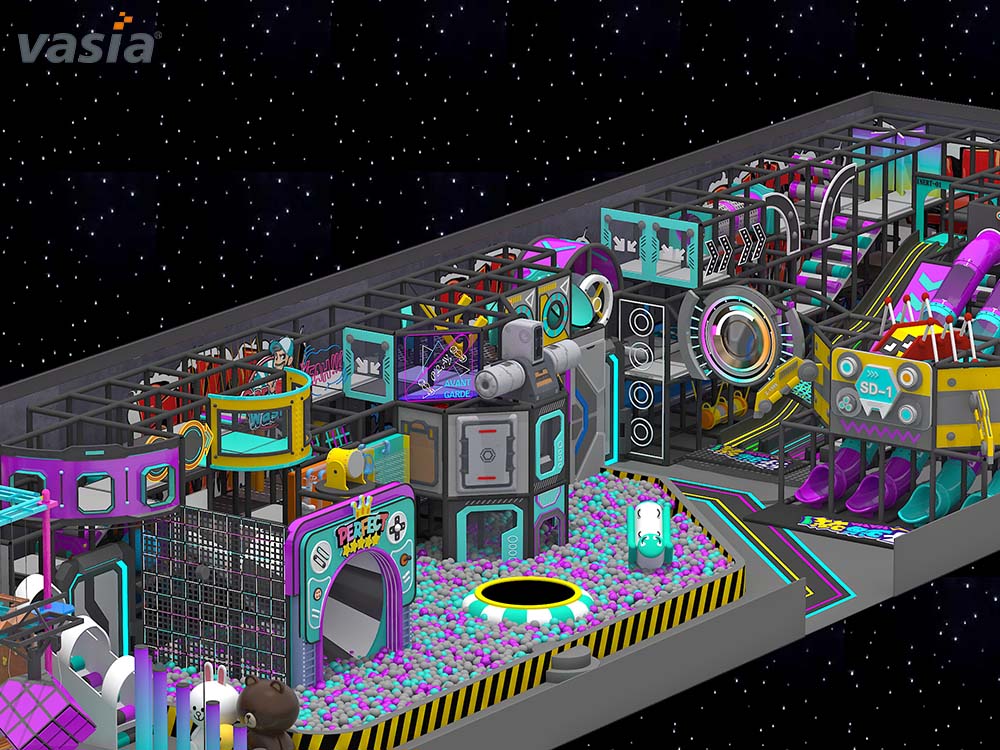 Parc d'attractions int&eacute;rieur s009