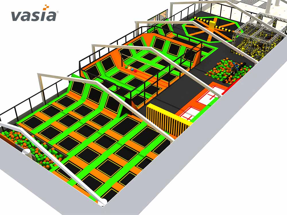 Terrain de jeu pour trampoline S0425