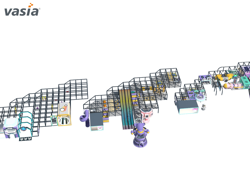 Parc d'attractions int&eacute;rieur S046